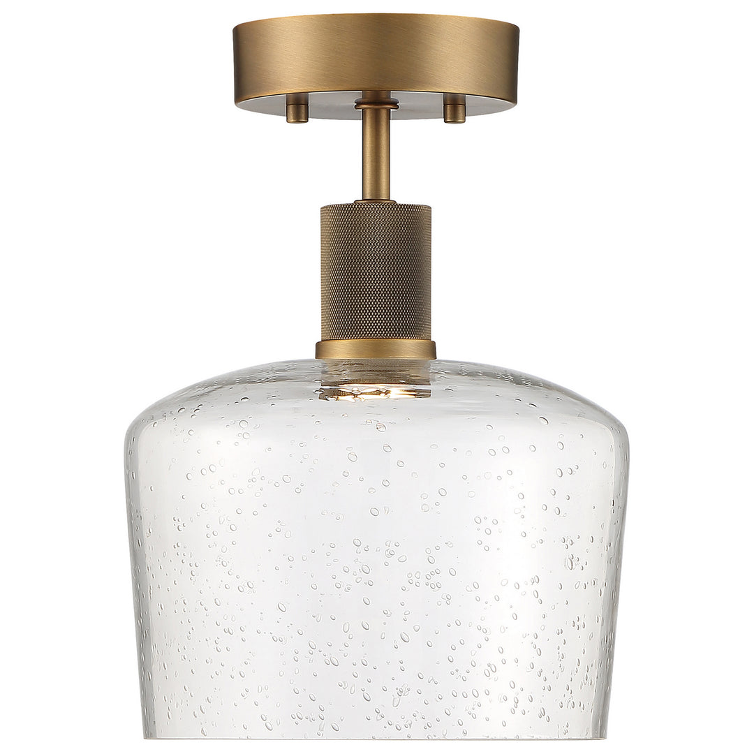 Access Port Nine Chardonnay 63147LEDD-ABB/SDG Ceiling Light - Antique Brushed Brass