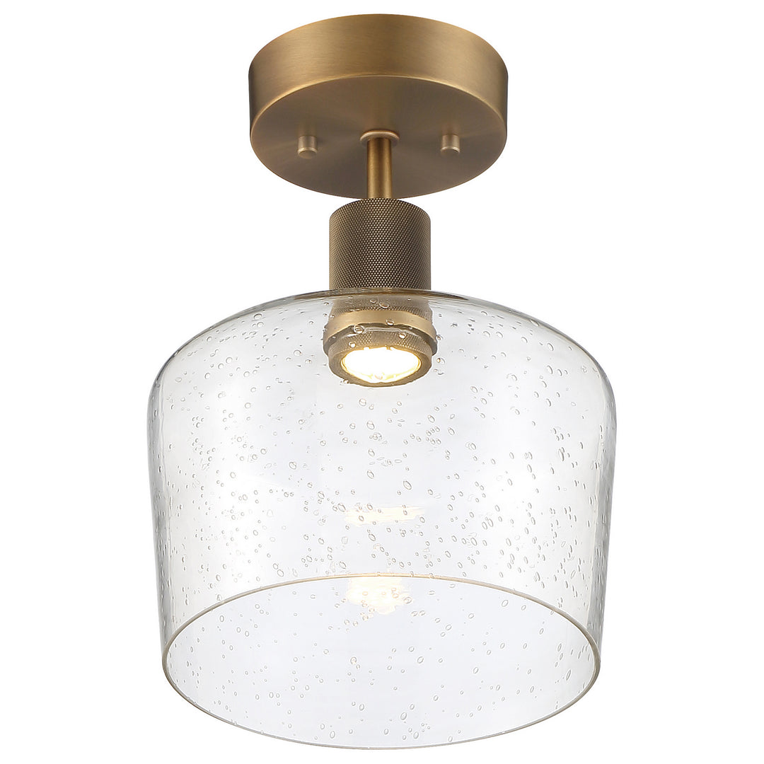 Access Port Nine Chardonnay 63147LEDD-ABB/SDG Ceiling Light - Antique Brushed Brass
