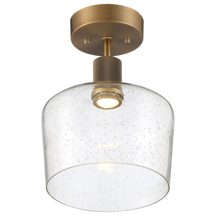 Access Port Nine Chardonnay 63147LEDD-ABB/SDG Ceiling Light - Antique Brushed Brass