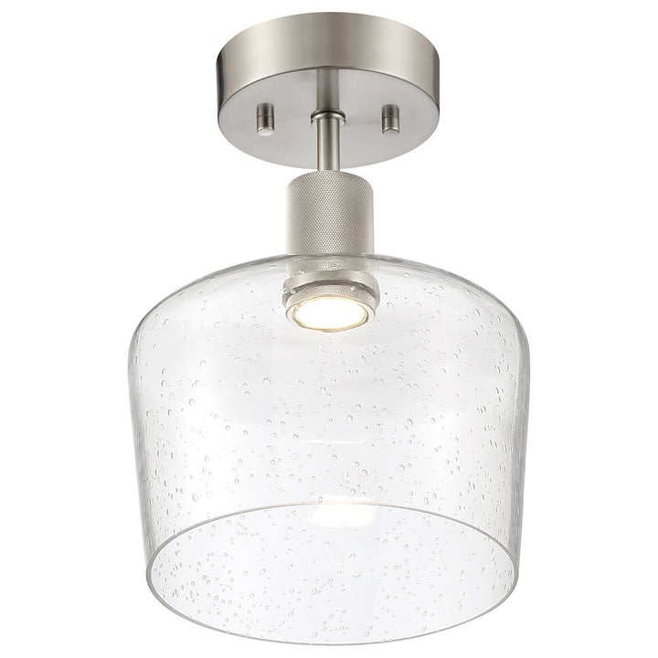 Access Port Nine Chardonnay 63147LEDD-BS/SDG Ceiling Light - Brushed Steel