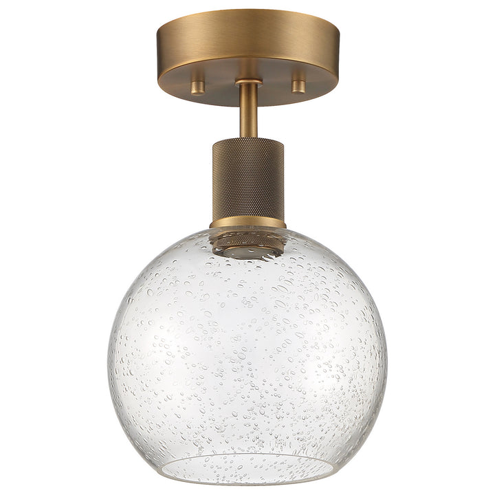 Access Port Nine Burgundy 63148LEDD-ABB/SDG Ceiling Light - Antique Brushed Brass