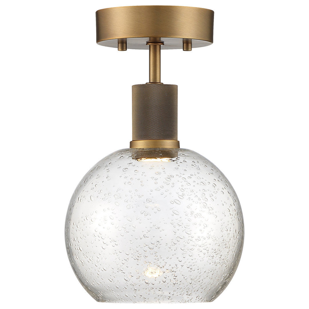 Access Port Nine Burgundy 63148LEDD-ABB/SDG Ceiling Light - Antique Brushed Brass