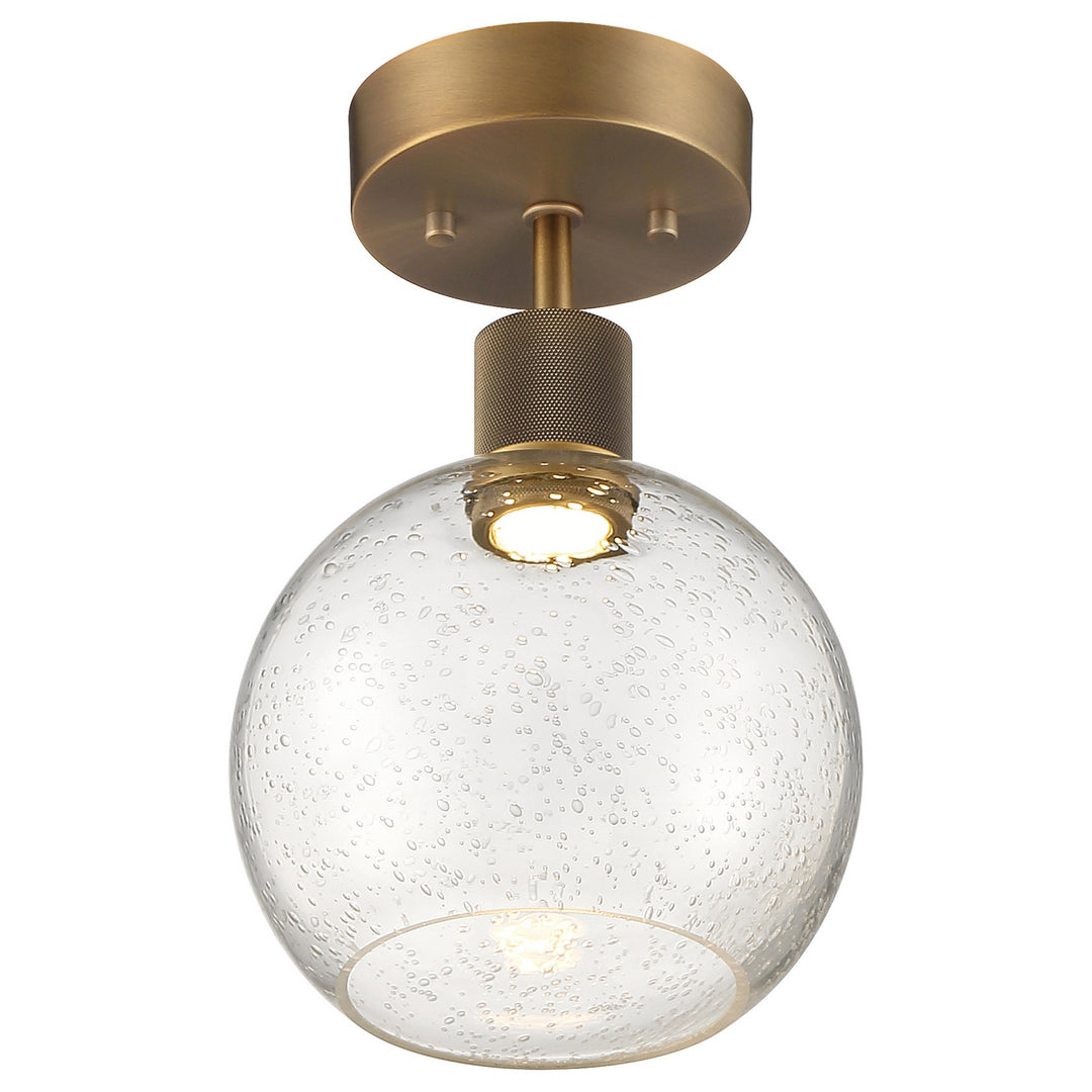 Access Port Nine Burgundy 63148LEDD-ABB/SDG Ceiling Light - Antique Brushed Brass