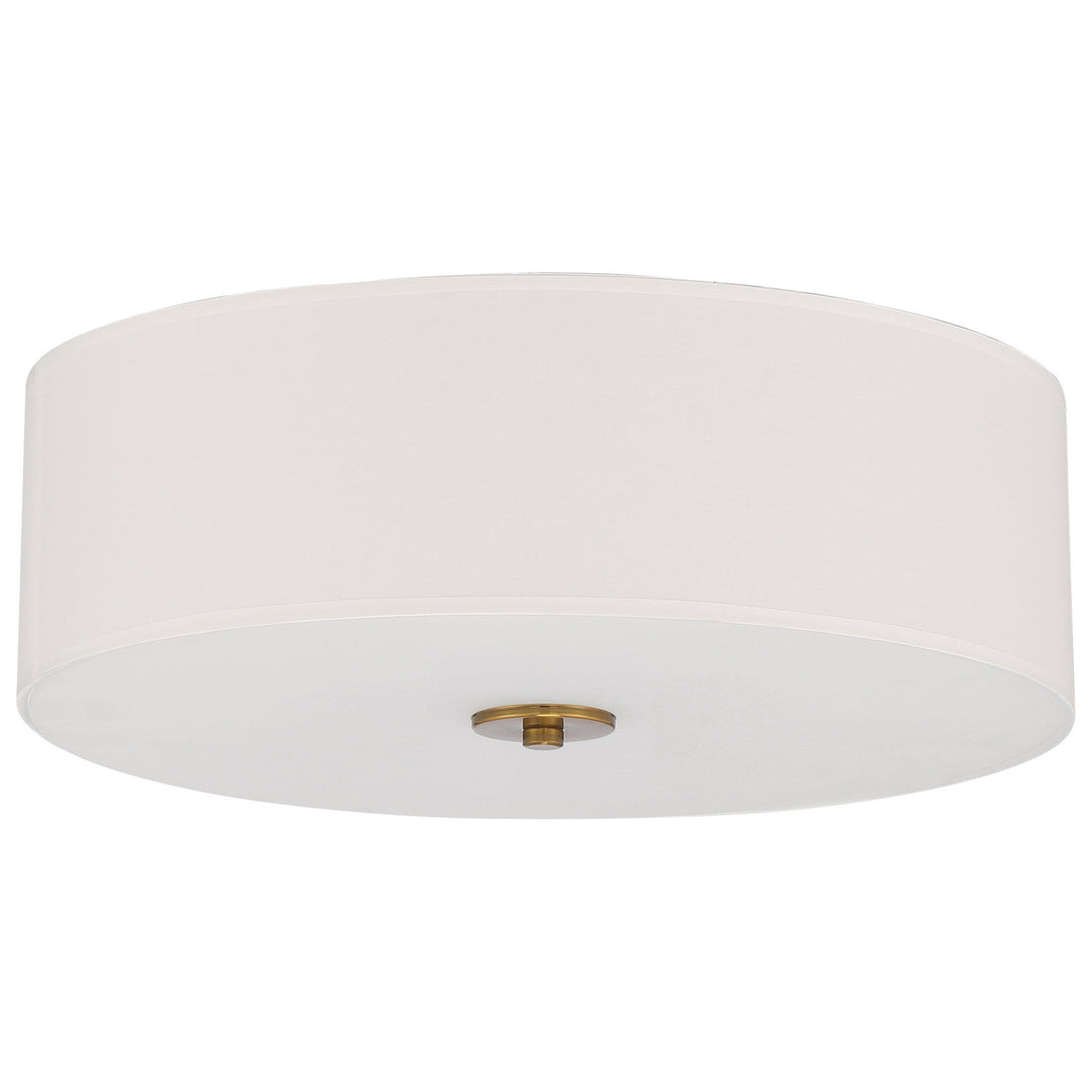 Access Mid Town 64063LEDDLP-ABB/WH Ceiling Light - Antique Brushed Brass