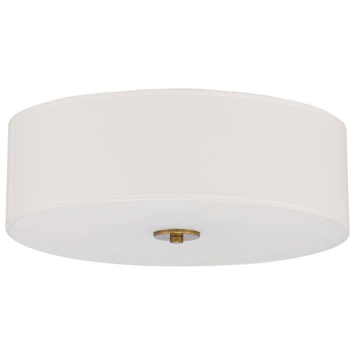 Access Mid Town 64063LEDDLP-ABB/WH Ceiling Light - Antique Brushed Brass