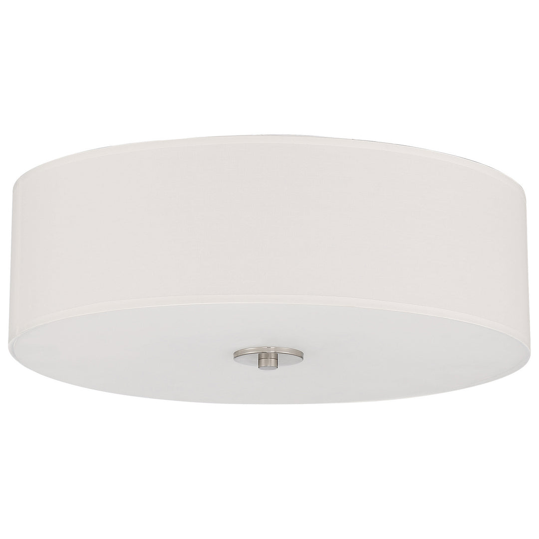 Access Mid Town 64063LEDDLP-BS/WH Ceiling Light - Brushed Steel