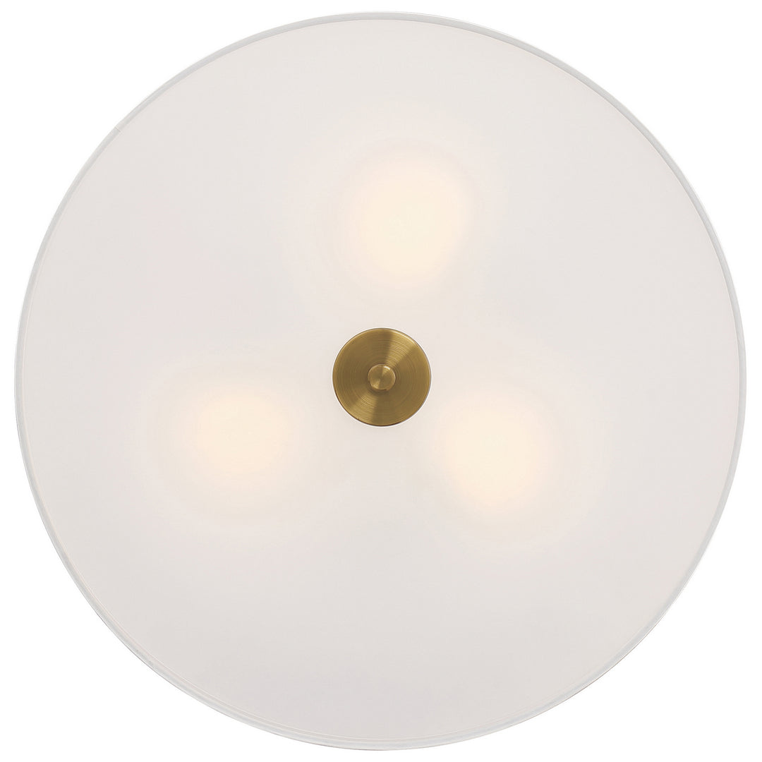 Access Mid Town 64063LEDDLP-BS/WH Ceiling Light - Brushed Steel