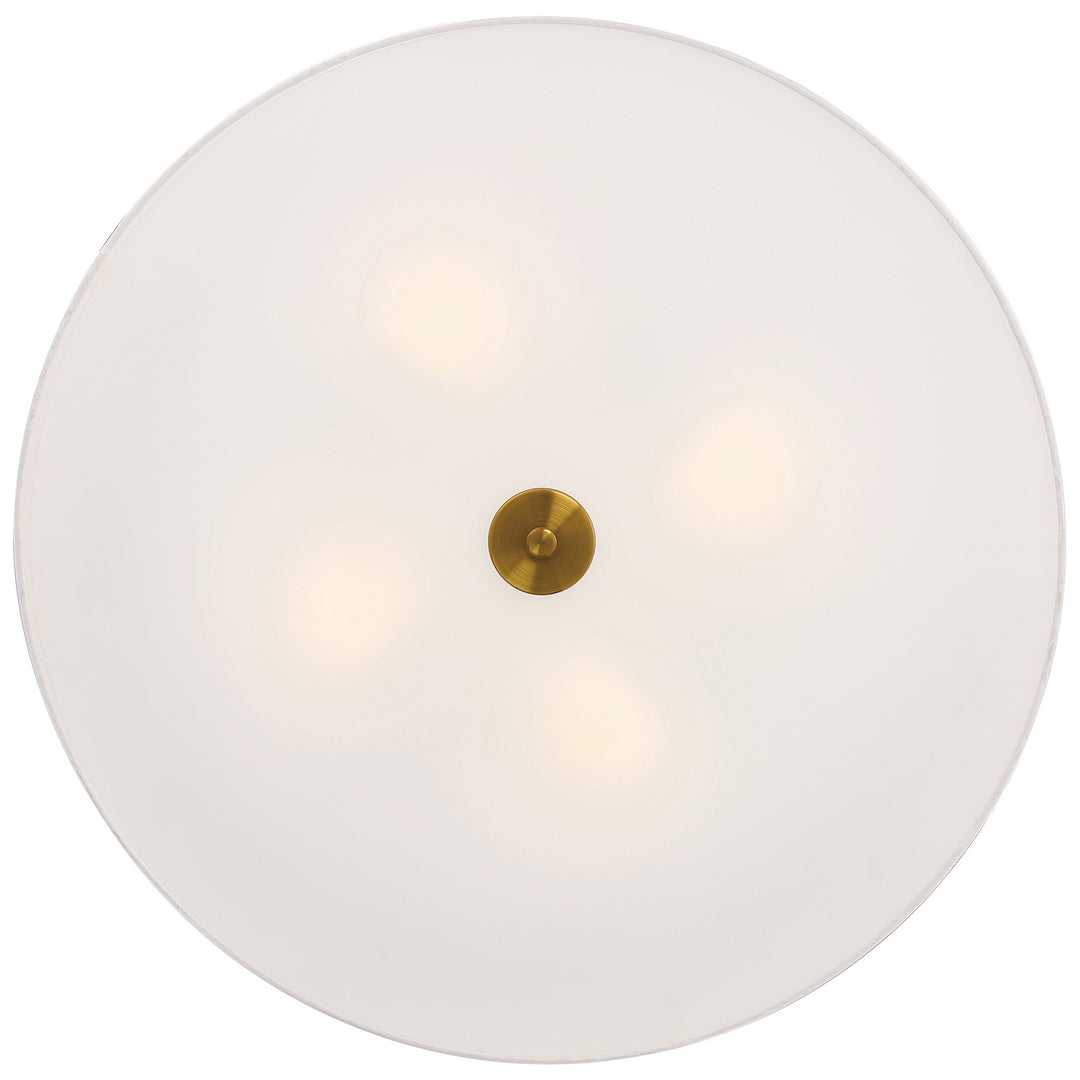 Access Mid Town 64064LEDDLP-ABB/WH Ceiling Light - Antique Brushed Brass