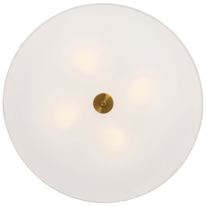 Access Mid Town 64064LEDDLP-ABB/WH Ceiling Light - Antique Brushed Brass