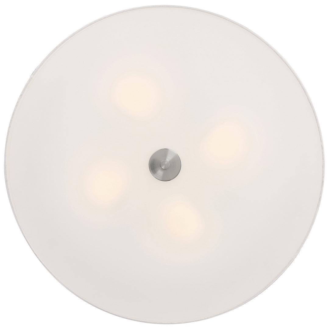 Access Mid Town 64064LEDDLP-BS/WH Ceiling Light - Brushed Steel