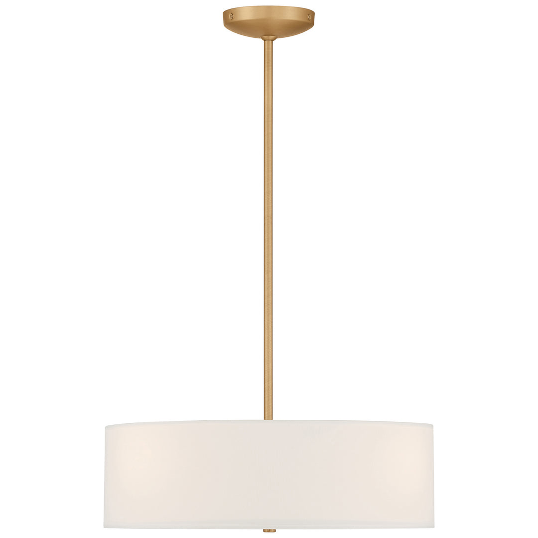 Access Mid Town 64065LEDDLP-ABB/WH Pendant Light - Antique Brushed Brass
