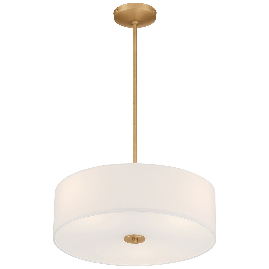 Access Mid Town 64065LEDDLP-ABB/WH Pendant Light - Antique Brushed Brass
