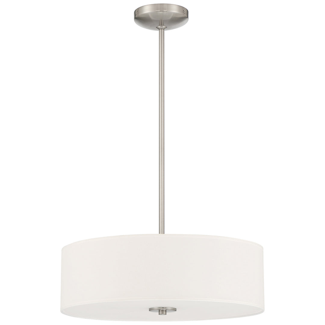 Access Mid Town 64065LEDDLP-BS/WH Pendant Light - Brushed Steel