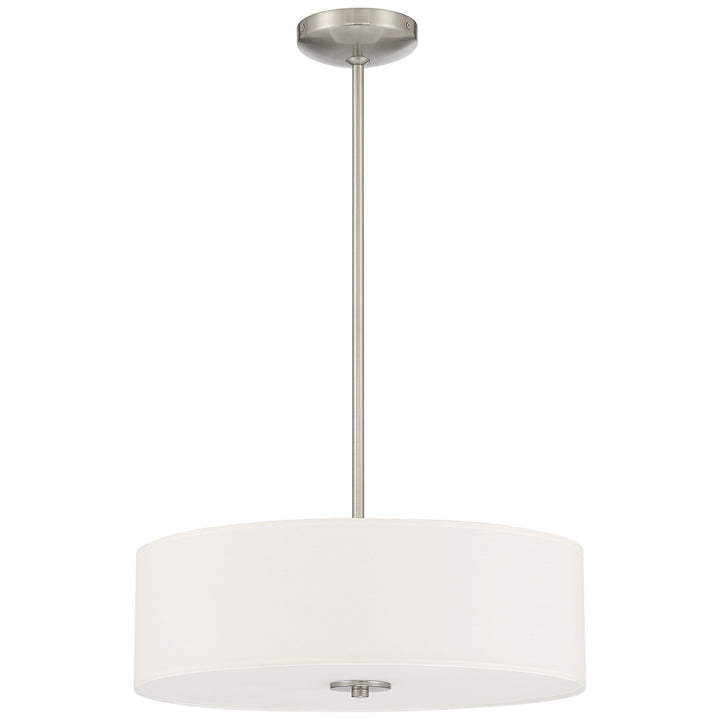 Access Mid Town 64065LEDDLP-BS/WH Pendant Light - Brushed Steel