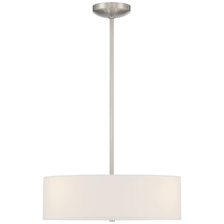 Access Mid Town 64065LEDDLP-BS/WH Pendant Light - Brushed Steel