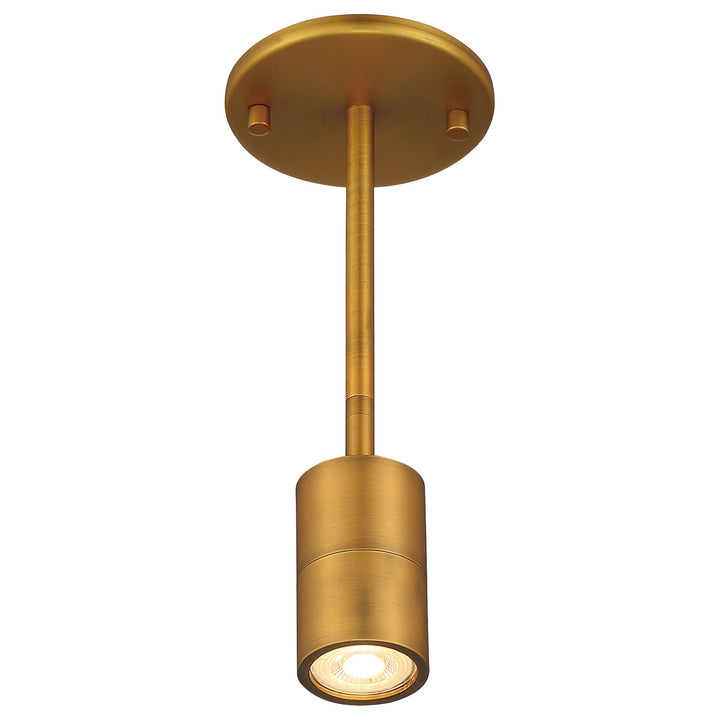 Access Lighting 72010LEDDLP-ABB  Cafe Dual Mount Track Light Antique Brushed Brass