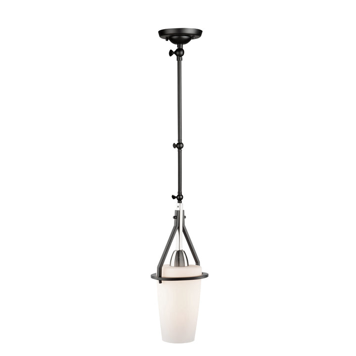 Artcraft Brydon AC11241NB Pendant Light - Black and Brushed Nickel