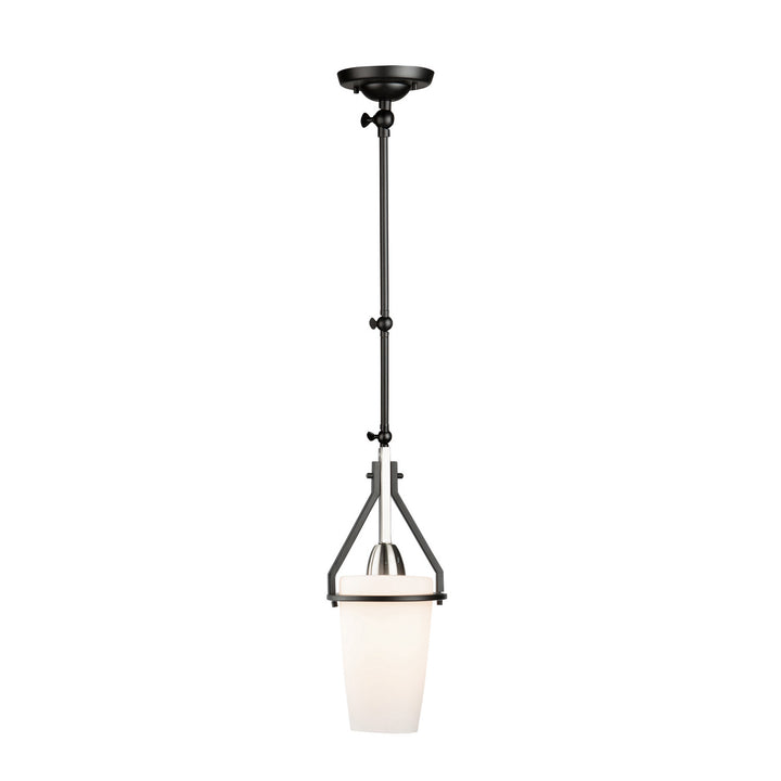 Artcraft Brydon AC11241NB Pendant Light - Black and Brushed Nickel