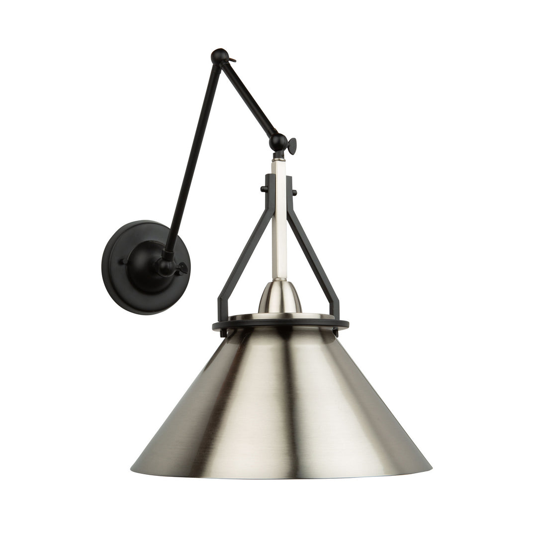 Artcraft Brydon AC11242NB Pendant Light - Black and Brushed Nickel