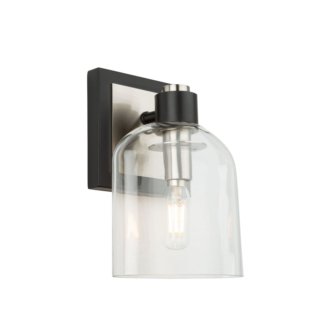 Artcraft Lyndon AC11691NB Wall Light - Black and Brushed Nickel