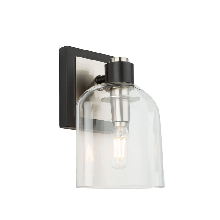 Artcraft Lyndon AC11691NB Wall Light - Black and Brushed Nickel