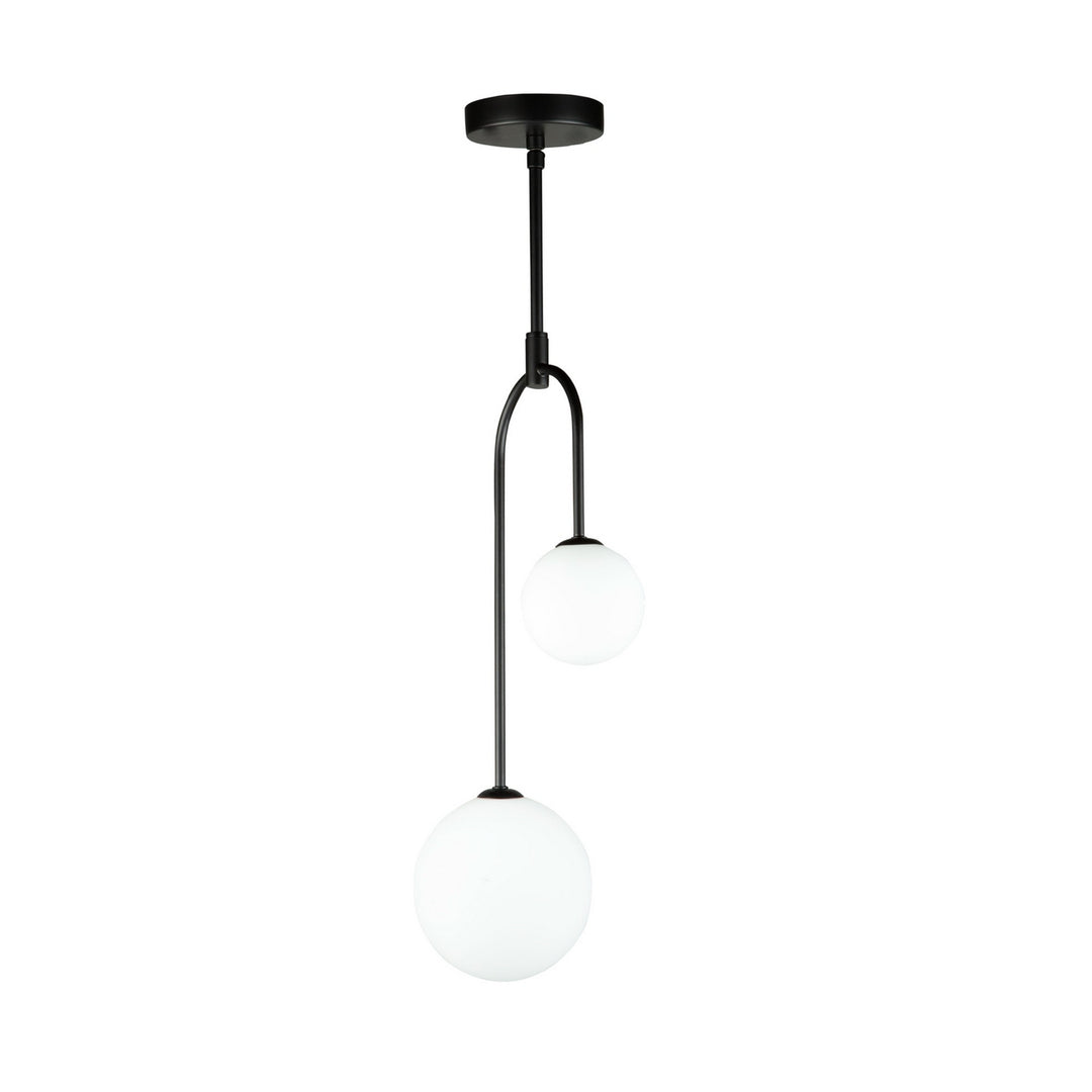 Artcraft Comet AC6652BK Pendant Light - Semi Matte Black