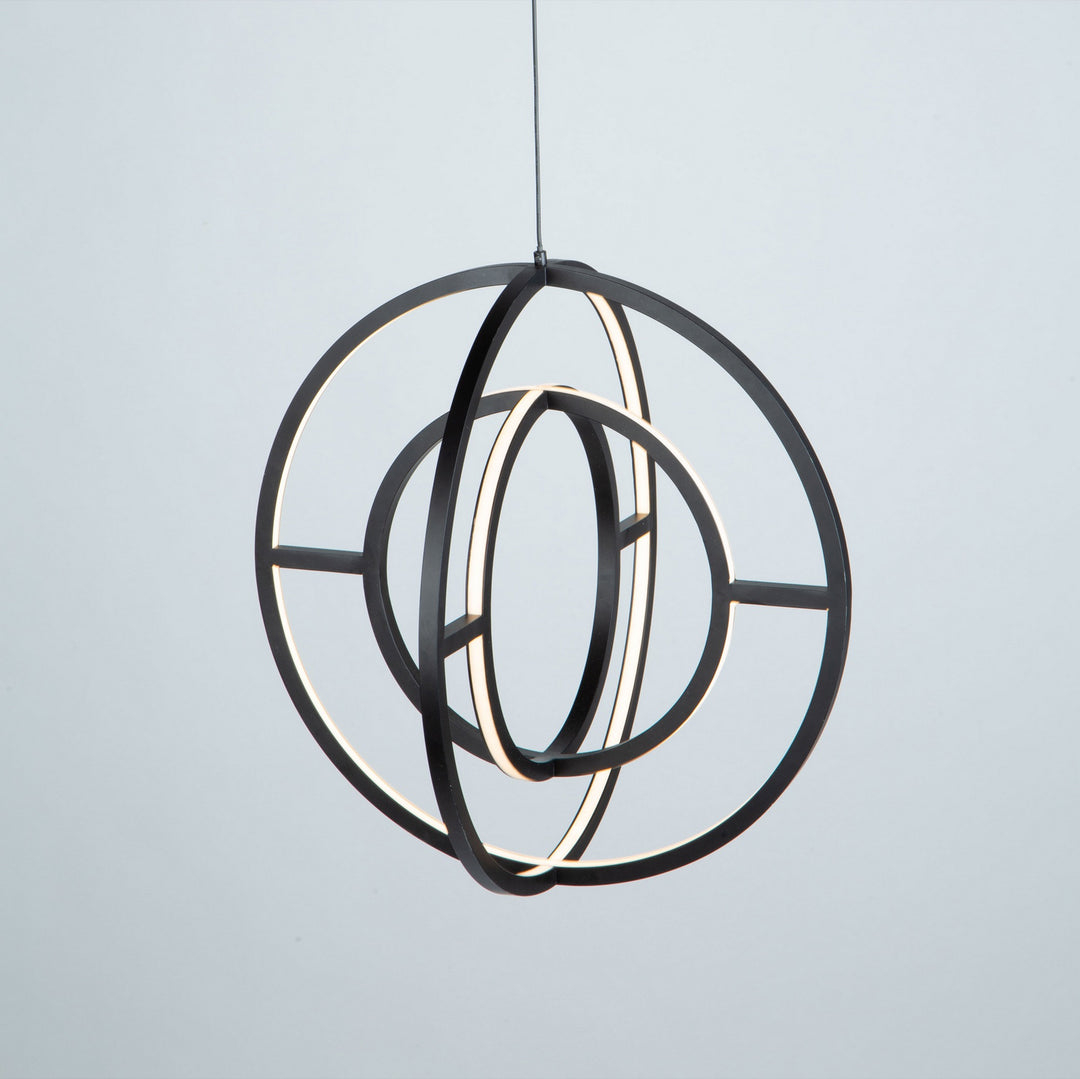 Artcraft Celestial AC6659BK Pendant Light - Matte Black