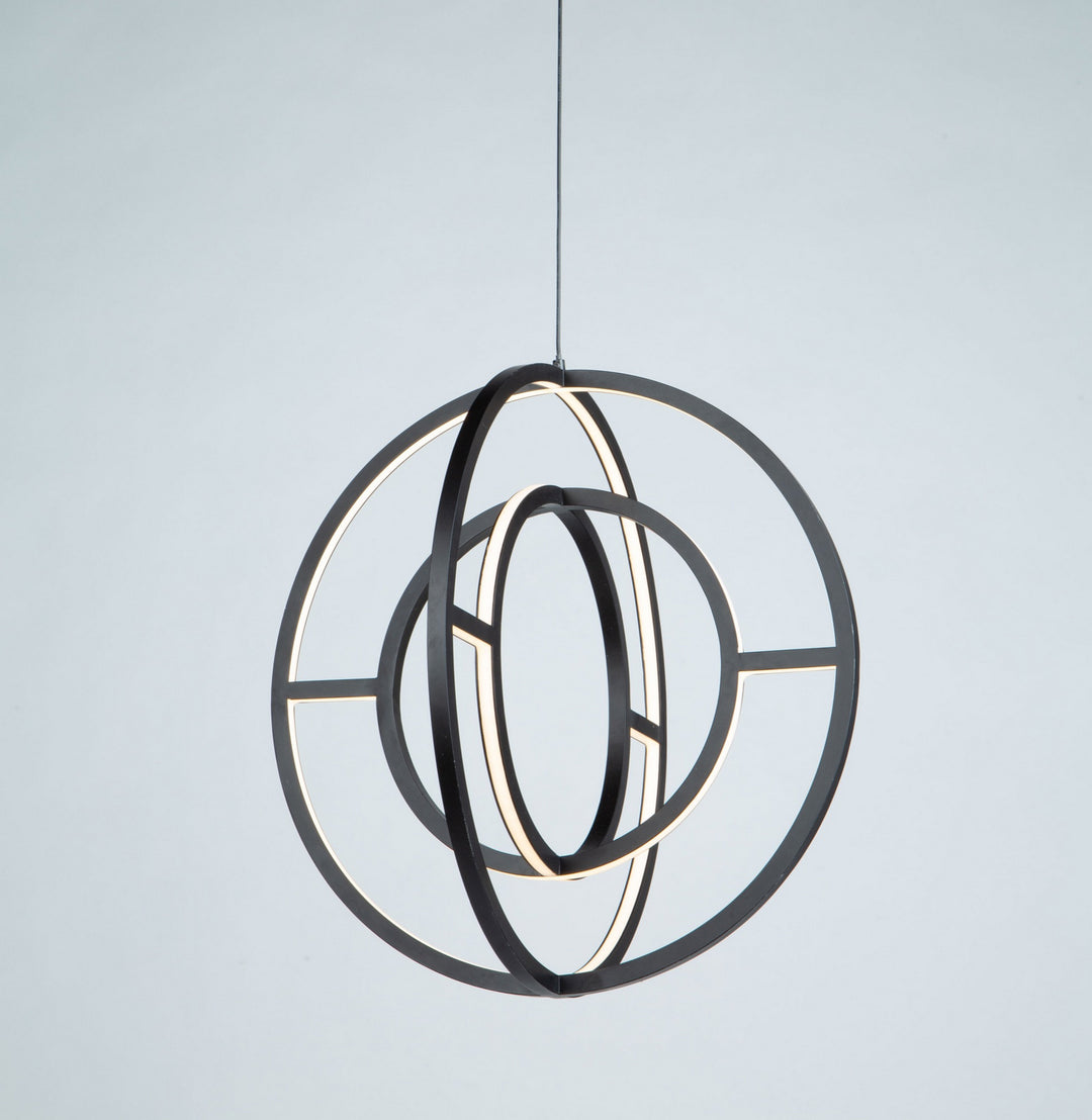Artcraft Celestial AC6659BK Pendant Light - Matte Black
