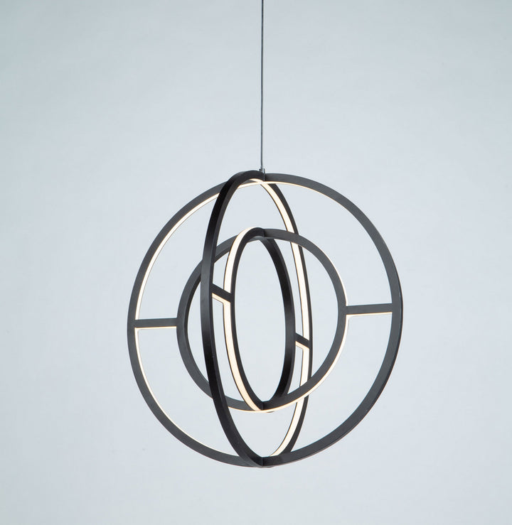 Artcraft Celestial AC6659BK Pendant Light - Matte Black