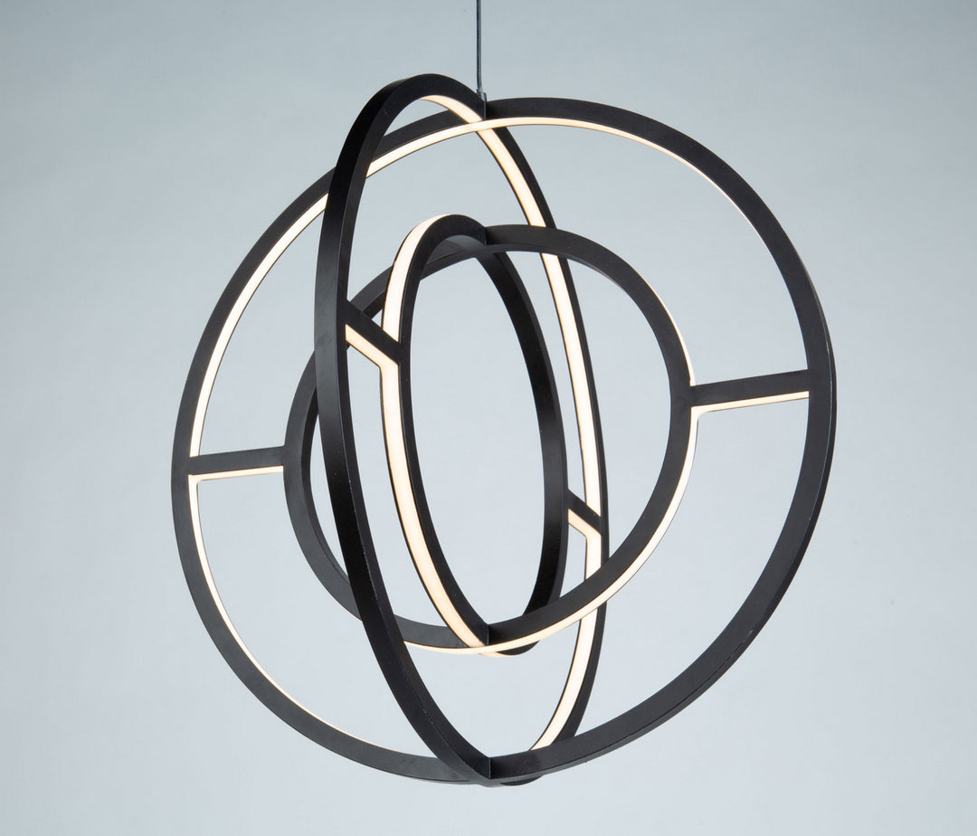 Artcraft Celestial AC6659BK Pendant Light - Matte Black