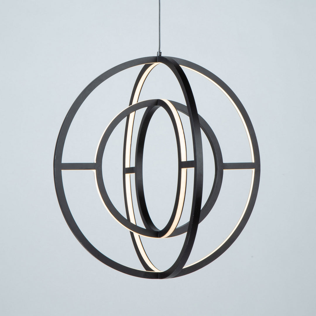 Artcraft Celestial AC6660BK Pendant Light - Matte Black