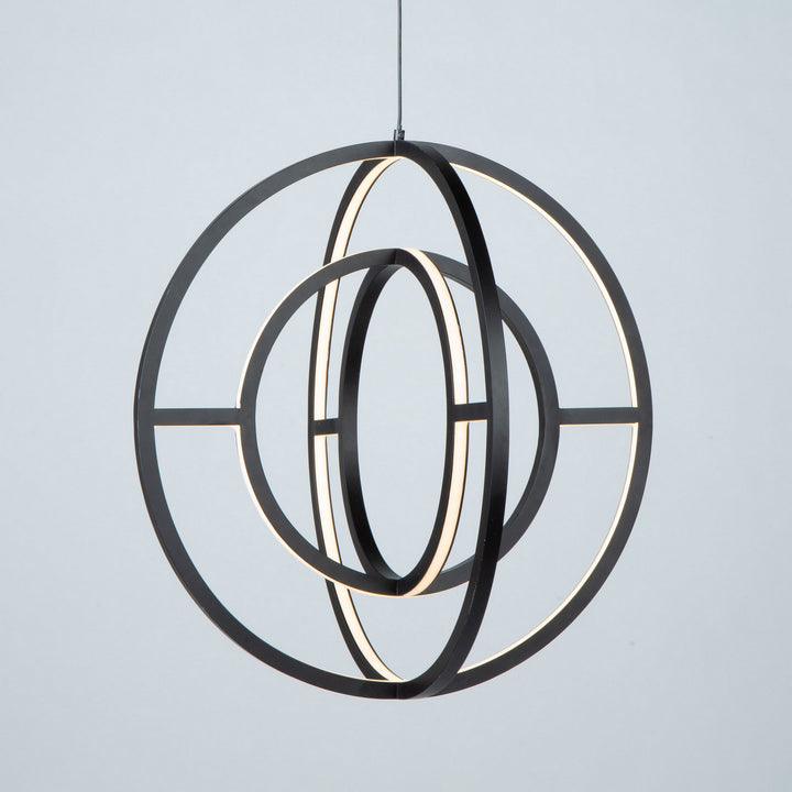Artcraft Celestial AC6660BK Pendant Light - Matte Black