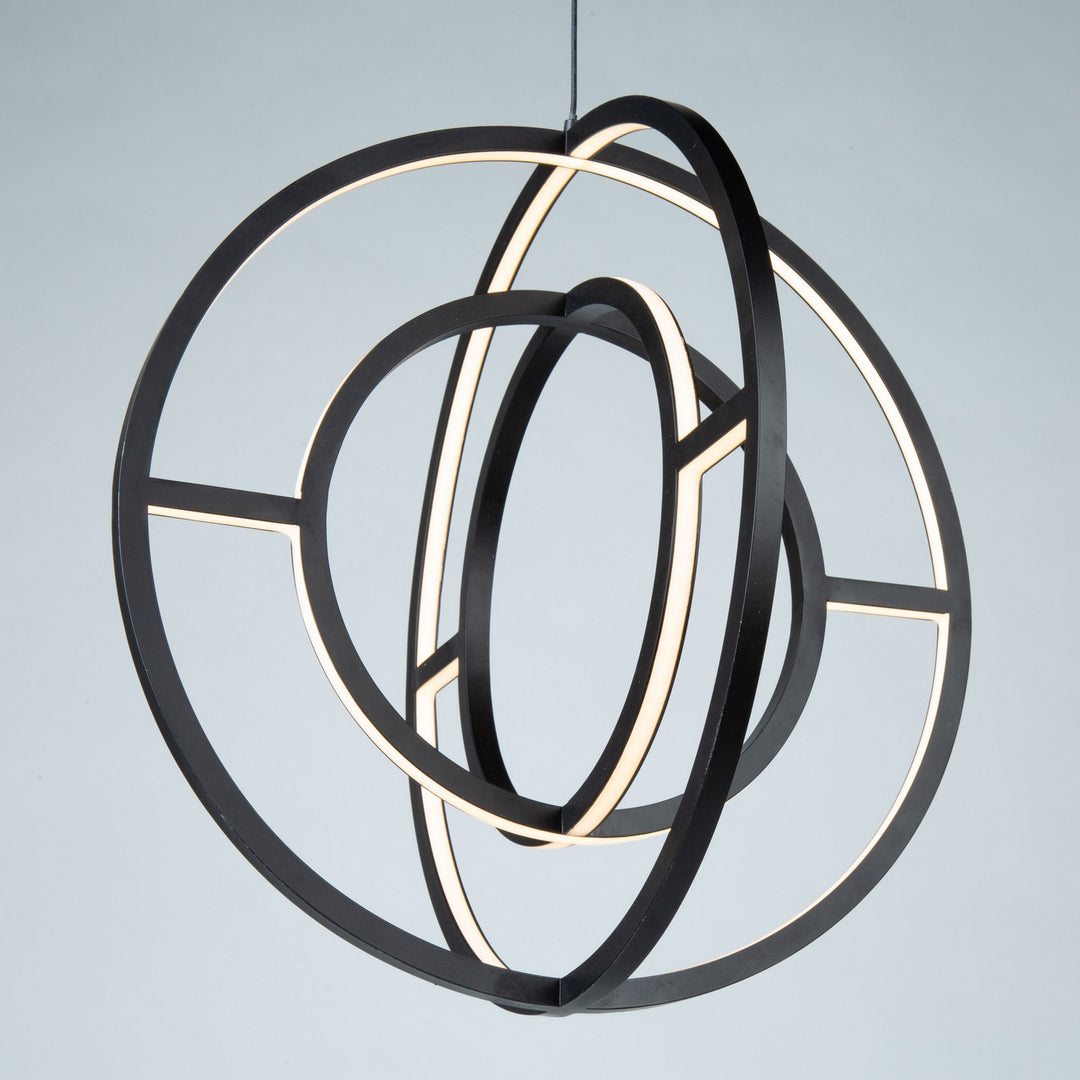 Artcraft Celestial AC6660BK Pendant Light - Matte Black