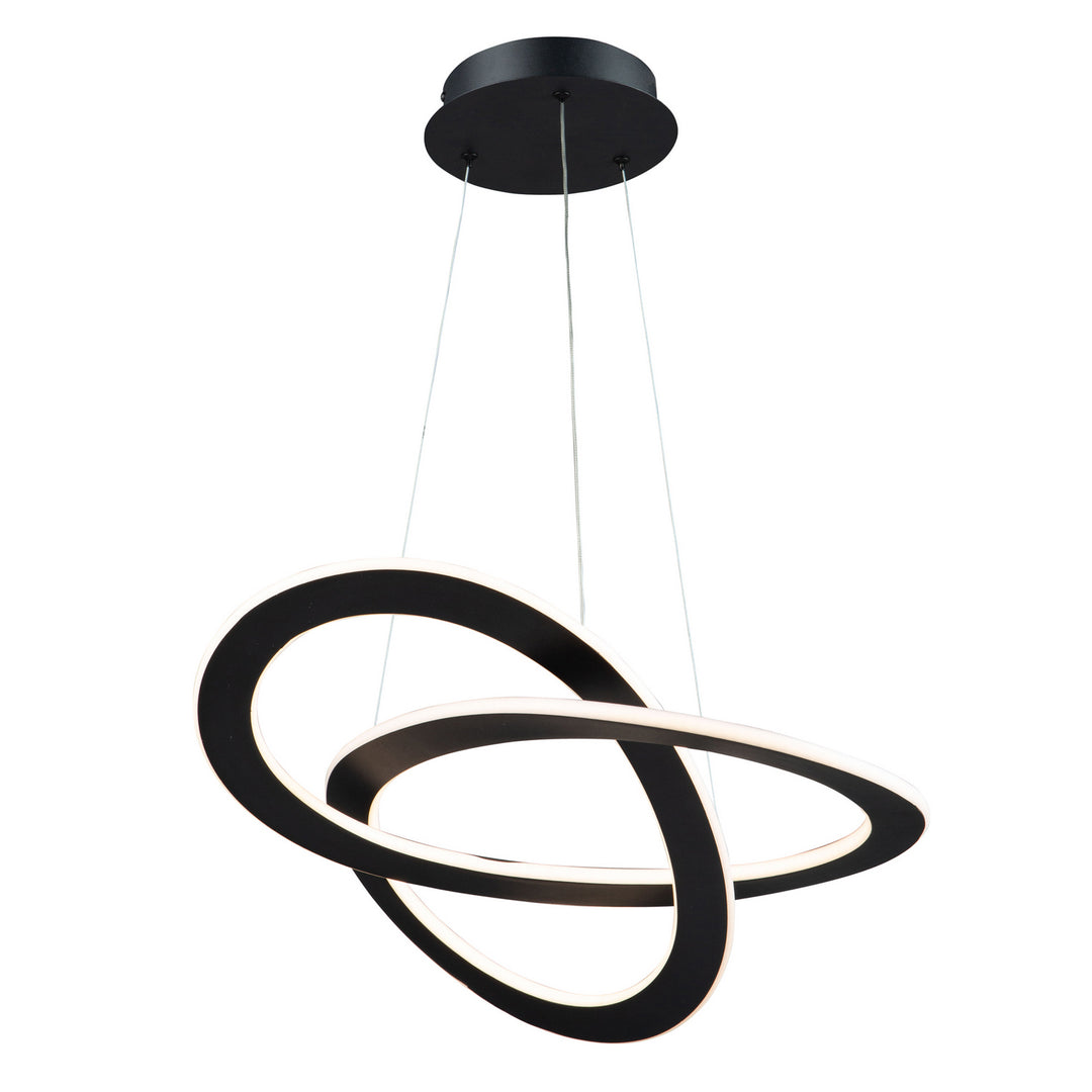 Artcraft Wave AC7076BK Pendant Light - Black