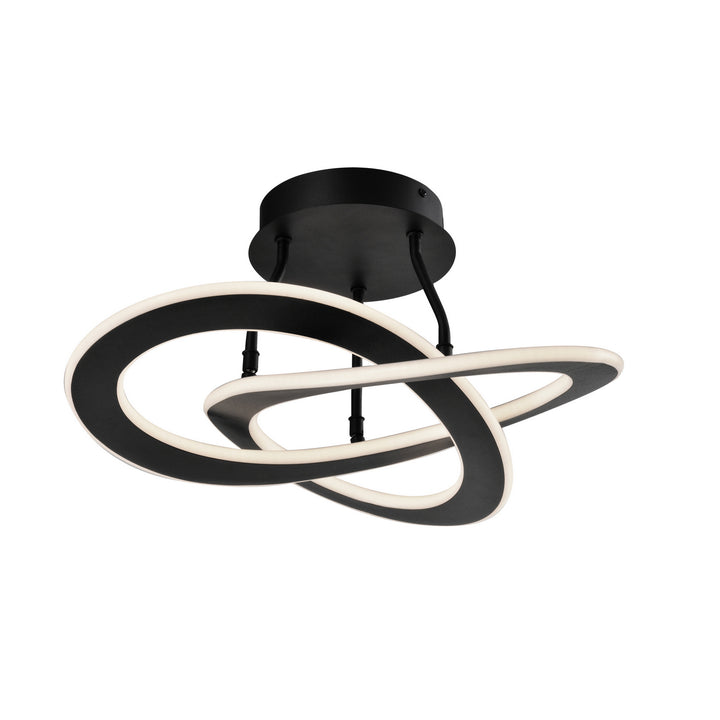 Artcraft Wave AC7078BK Ceiling Light - Black