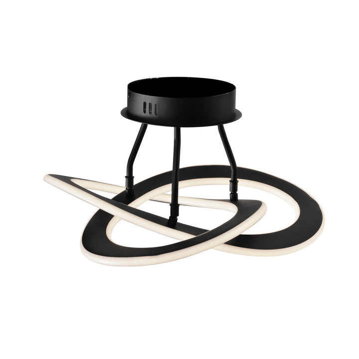 Artcraft Wave AC7078BK Ceiling Light - Black