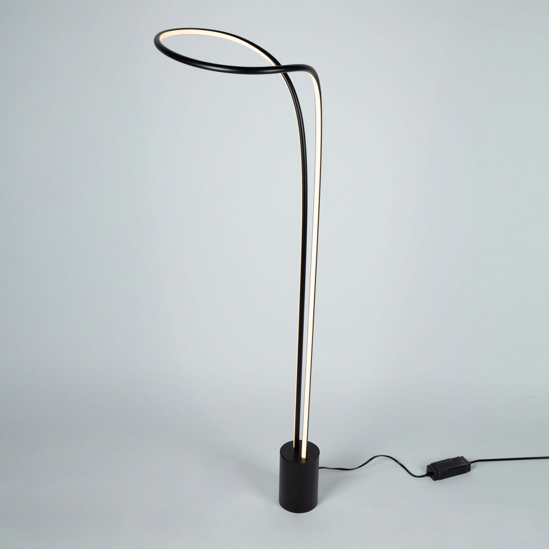 Artcraft Lighting AC7589BK Cortina Led Floor Lamp Lamp Black