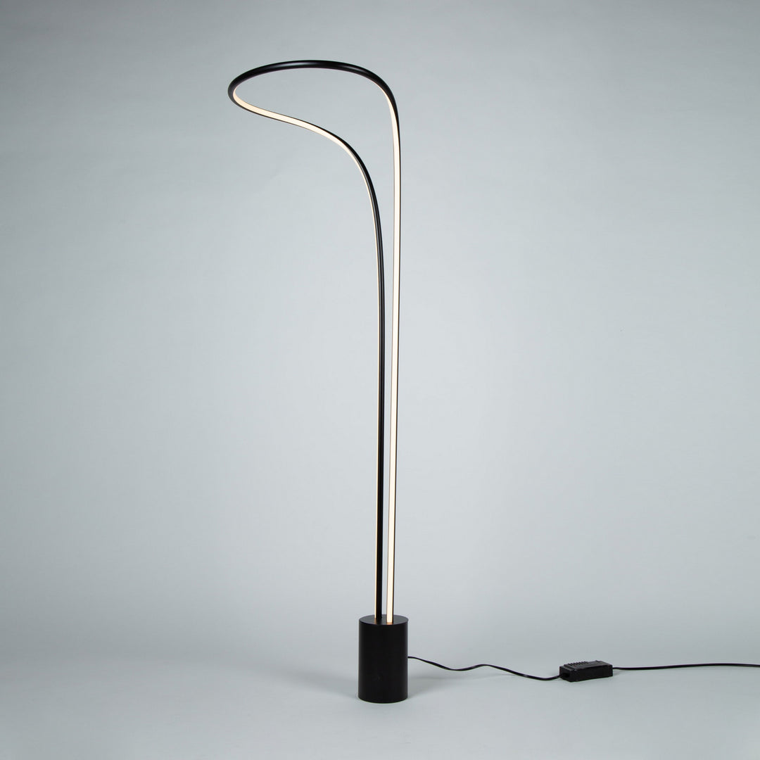 Artcraft Lighting AC7589BK Cortina Led Floor Lamp Lamp Black