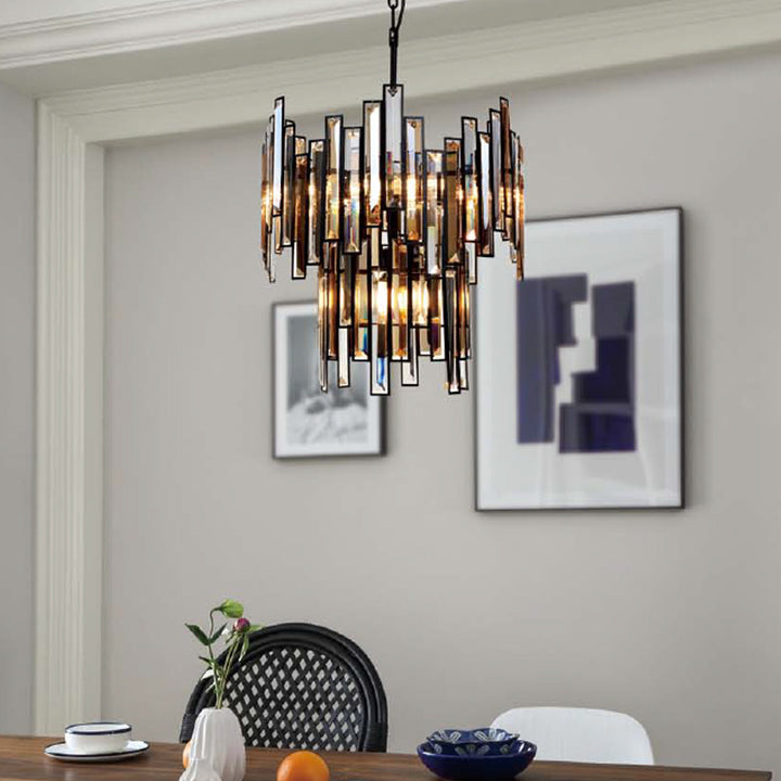 Maxilite Bao MX 1176 Chandelier Light - Black