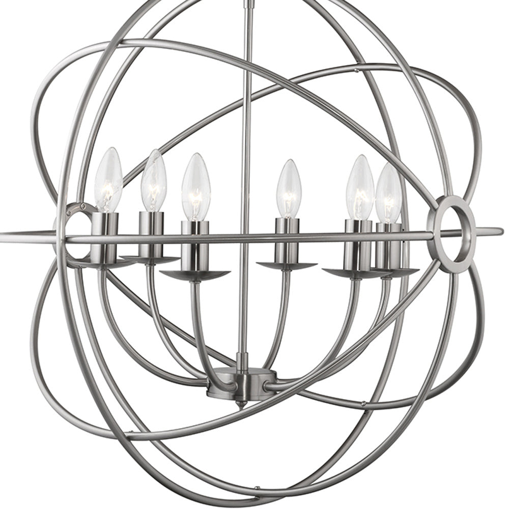 Maxilite Oriana MX 2141-40 Chandelier Light - Satin Nickel