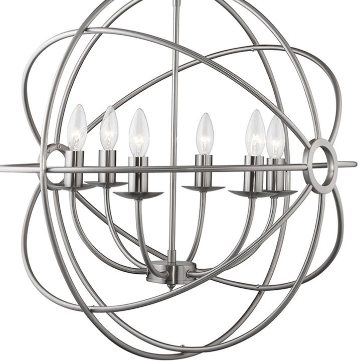 Maxilite Oriana MX 2141-40 Chandelier Light - Satin Nickel
