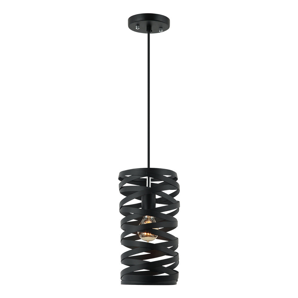Maxilite Salerno MX 2156-07 Pendant Light - Black