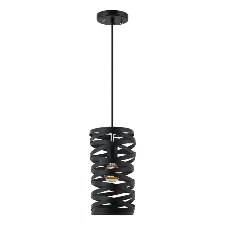 Maxilite Salerno MX 2156-07 Pendant Light - Black