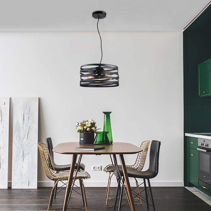 Maxilite Salerno MX 2157-07 Pendant Light - Black