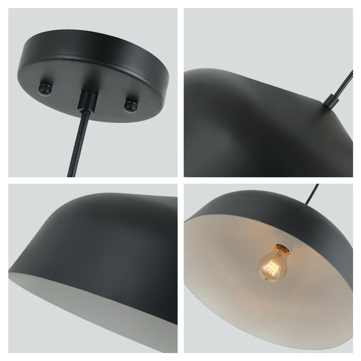 Maxilite Sydney MX 2618-0702 Pendant Light - Black