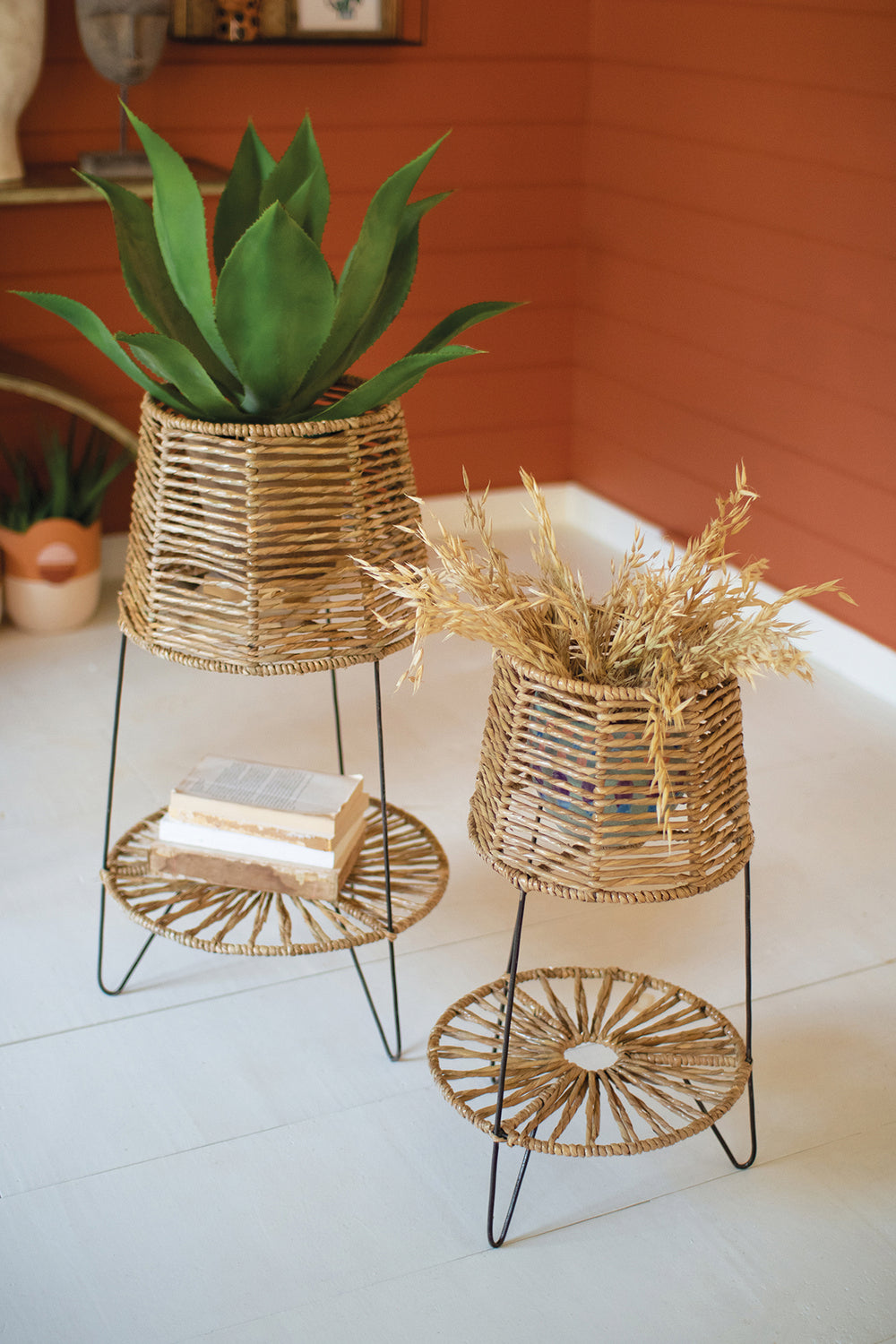 Kalalou Lighting A6304  Planter Home Decor Bronze / Dark