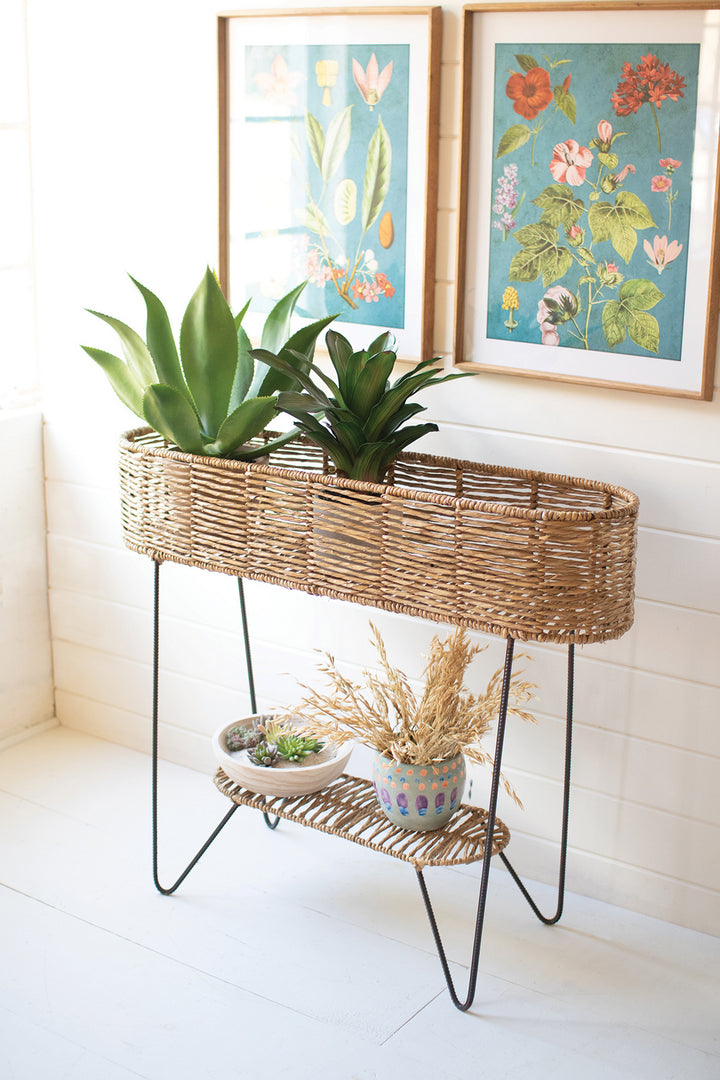 Kalalou Lighting A6305  Planter Home Decor Bronze / Dark