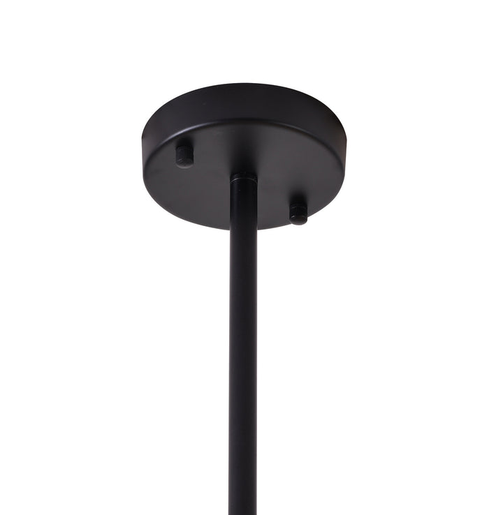 Bethel International DU77C27BLK Chandelier Light - Matte Black