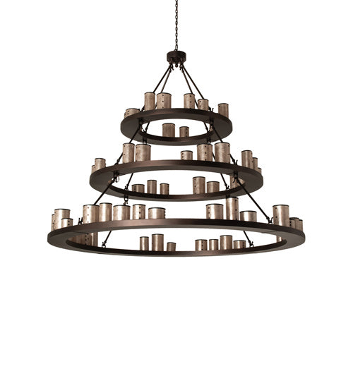 Meyda Tiffany Loxley 238892 Chandelier Light - Mahogany Bronze