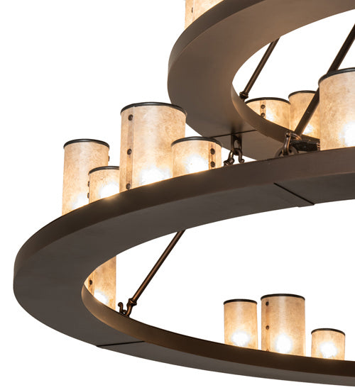 Meyda Tiffany Loxley 238892 Chandelier Light - Mahogany Bronze